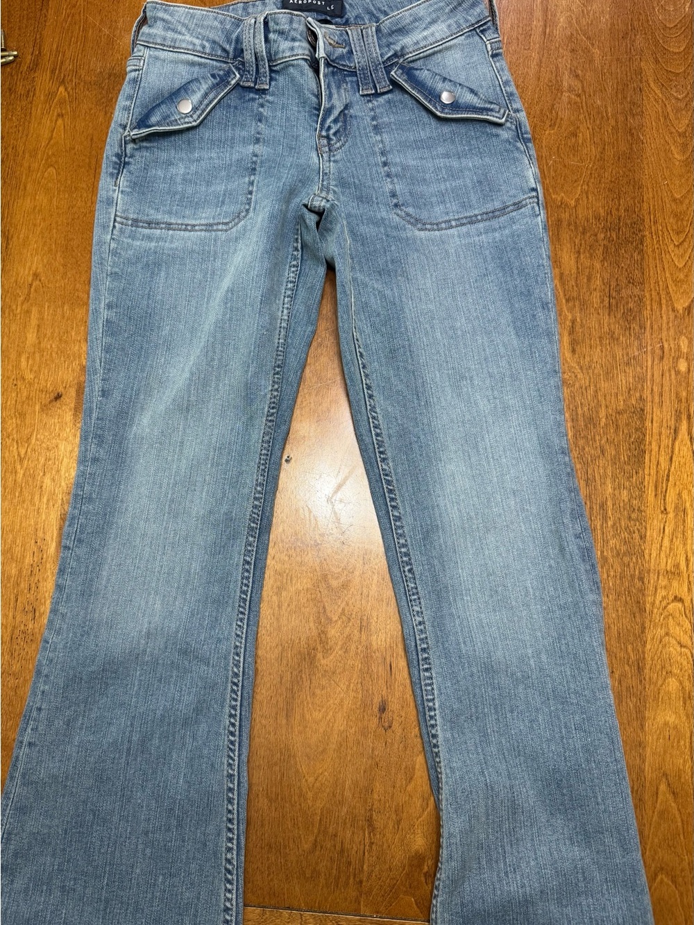 Aeropostale Light Blue Flared Jeans